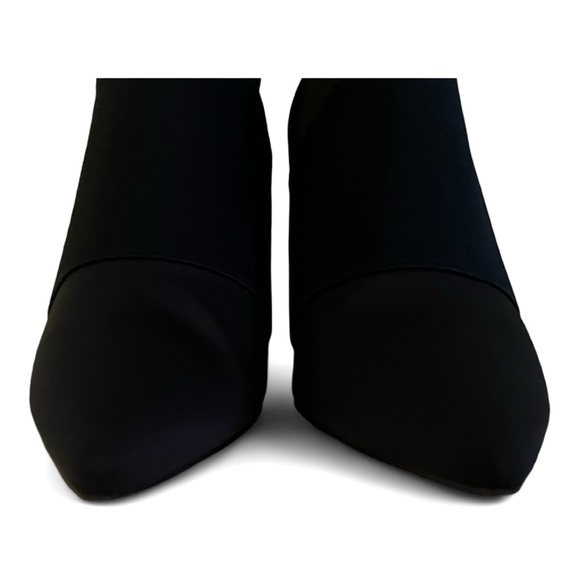 Nine West | Mirrored Block Heel Bootie | 6.5M Navy - Picture 3 of 5